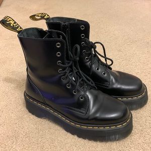 Dr Marten Jadon platform boots